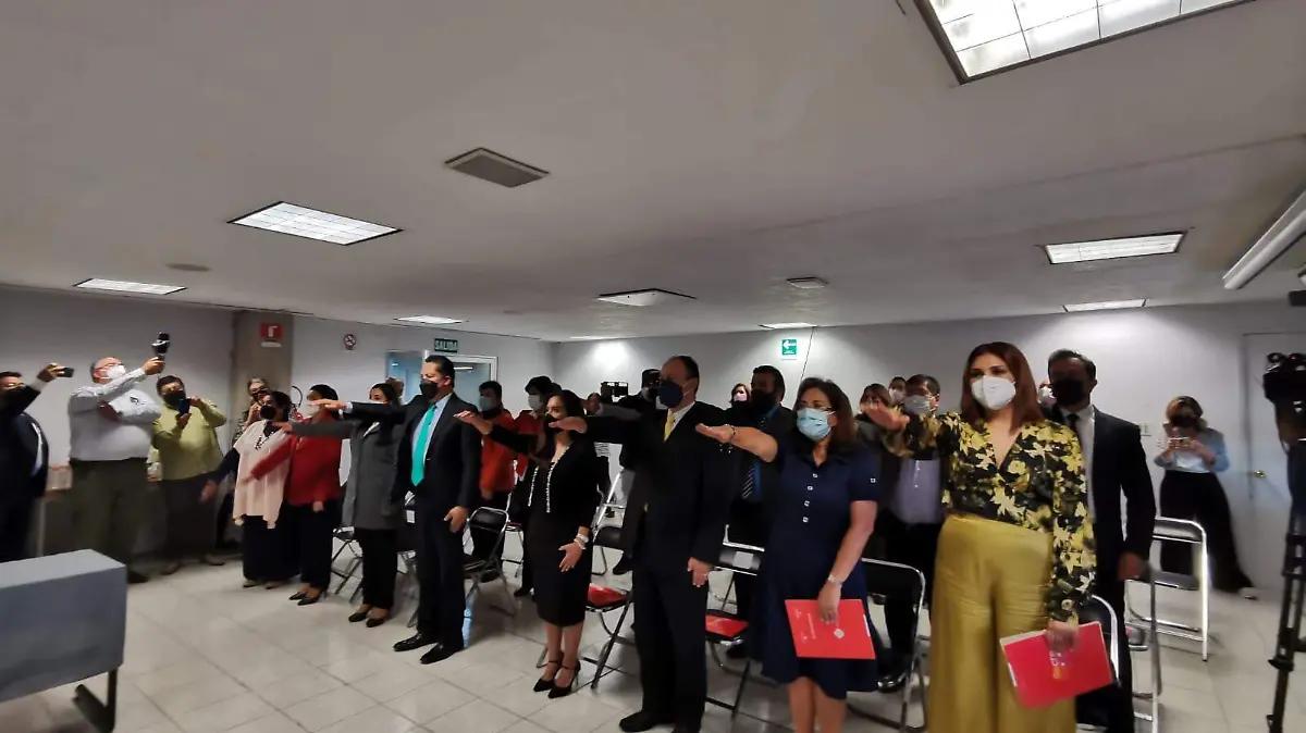 Toma de protesta docentes Educación Jalisco